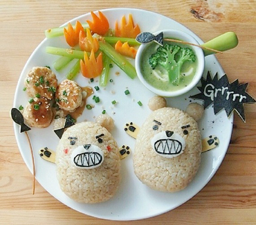 早教创意分享:用美食给宝宝讲故事