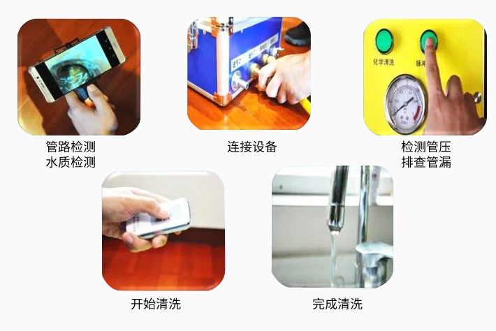 厦门自来水管清洗、自来水管清洁服务价格