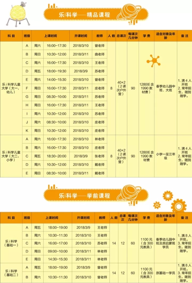 2018厦门科技馆暑期培训招生简章