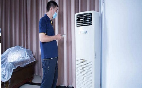 深度清洗前先试机步骤