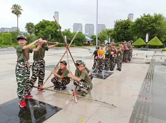 厦门同安小学生军事化夏令营活动