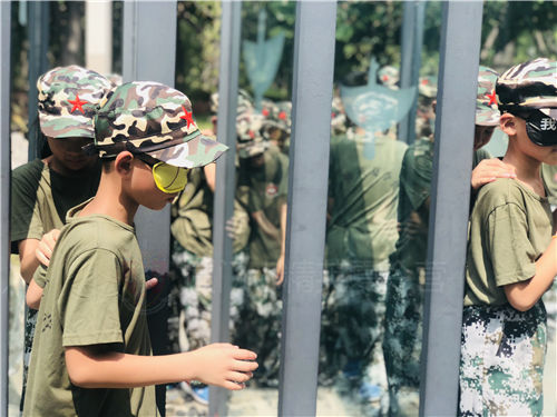 厦门思明儿童军训夏令营活动