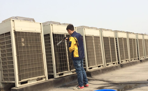 金华金东挂机空调清洗报价_平价消费