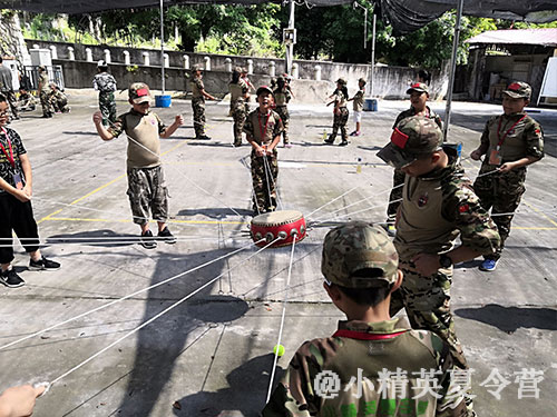 深圳夏令营基地_深圳小精英军事夏令营基地