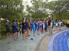 福州中小学生游泳夏令营活动